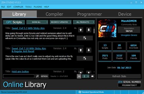 zen scripter|Zen Studio Features .